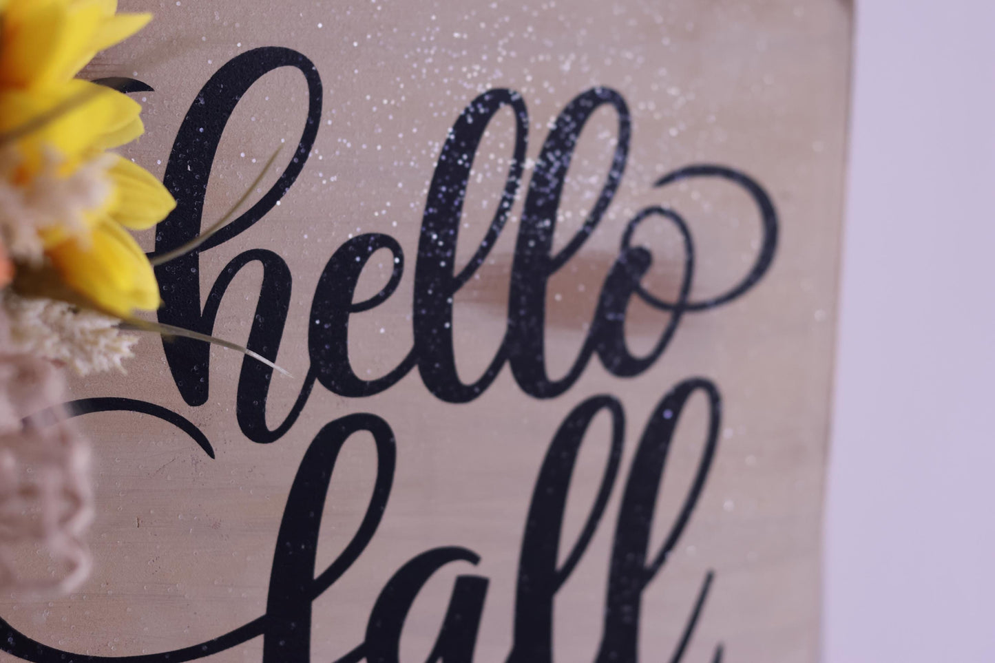 Hello Fall Small Sign