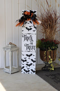 Trick or Treat Halloween Porch Leaner Sign