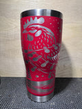 30 Ounce Hogg Rooster Christmas