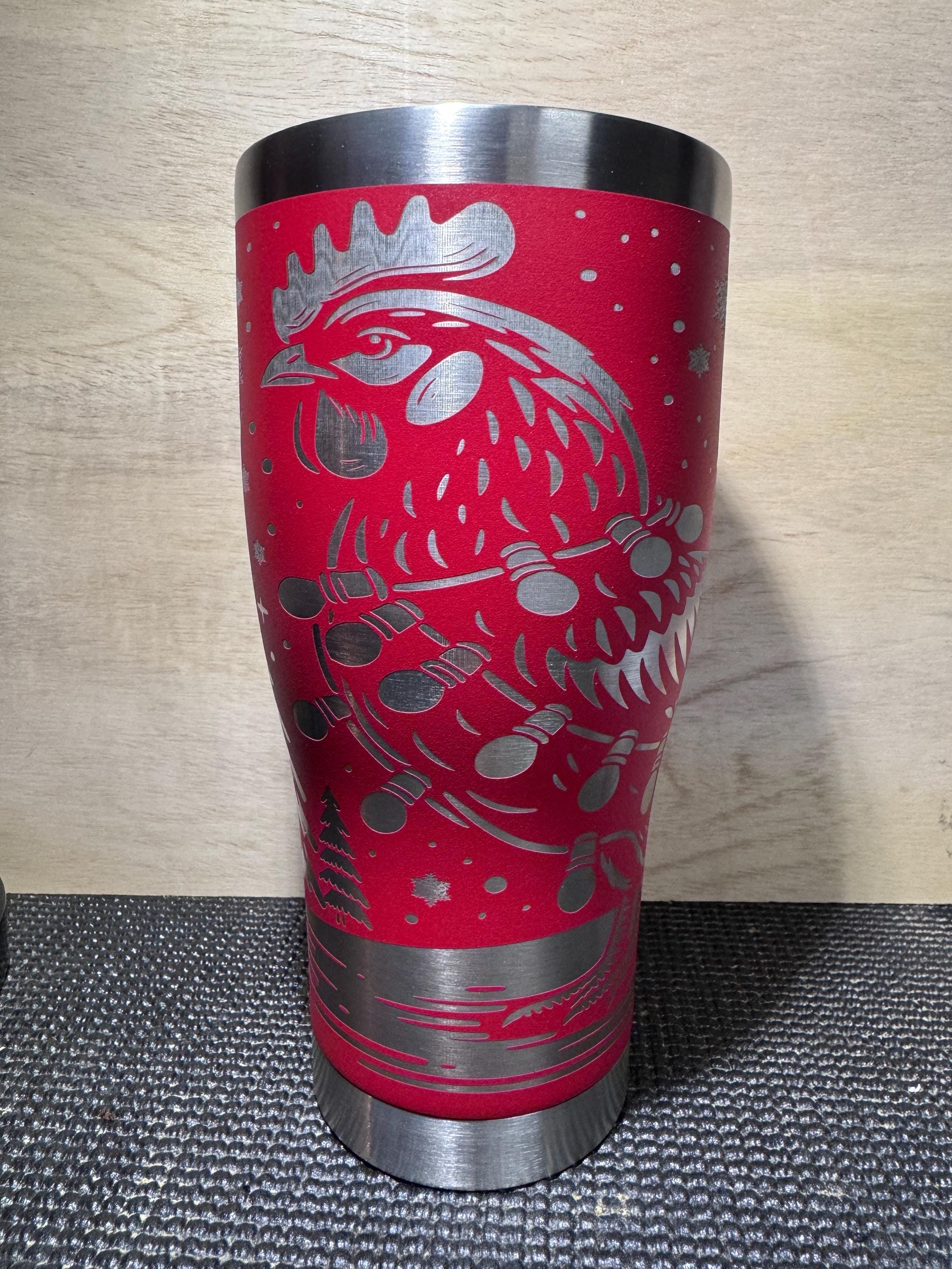 30 Ounce Hogg Rooster Christmas