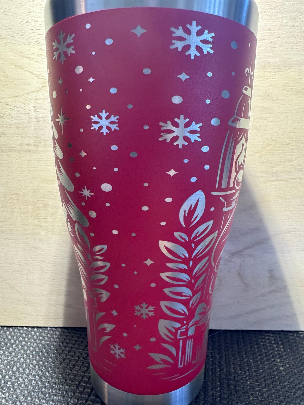 30 Ounce Hogg Santa 2 Tumbler Red