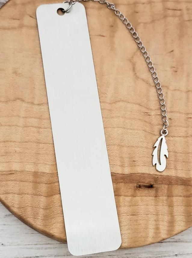 Custom Engraved Stainless Keychains and Bookmarkers