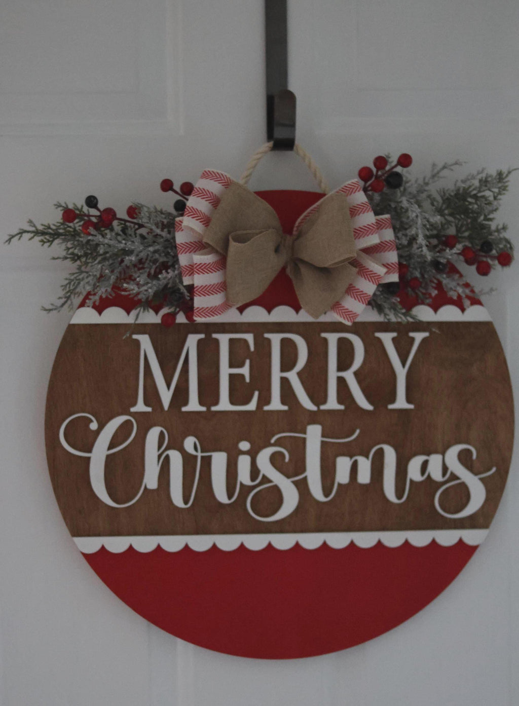 Merry Christmas Door Sign