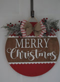 Merry Christmas Door Sign