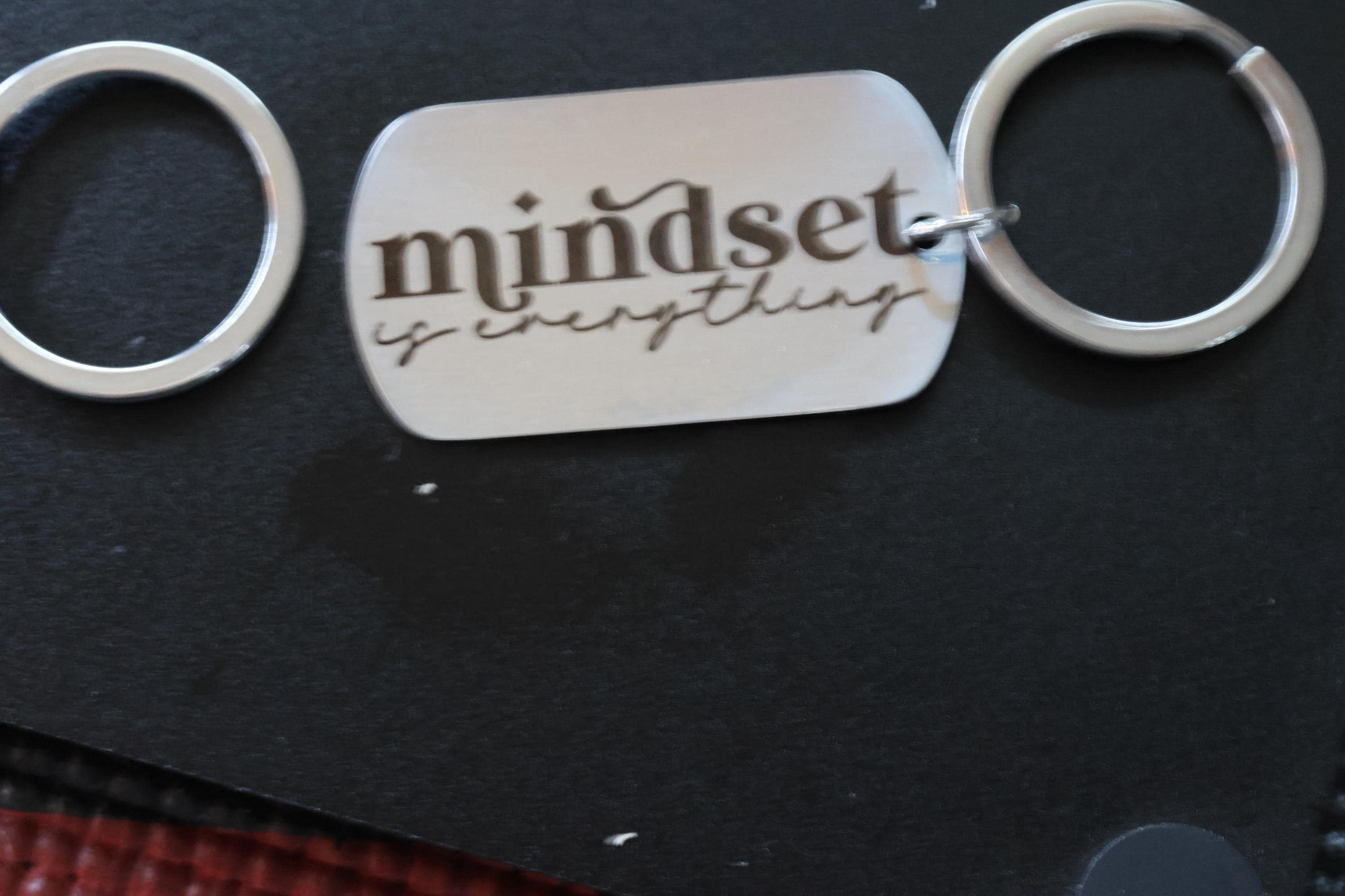 Custom Engraved Stainless Keychains and Bookmarkers