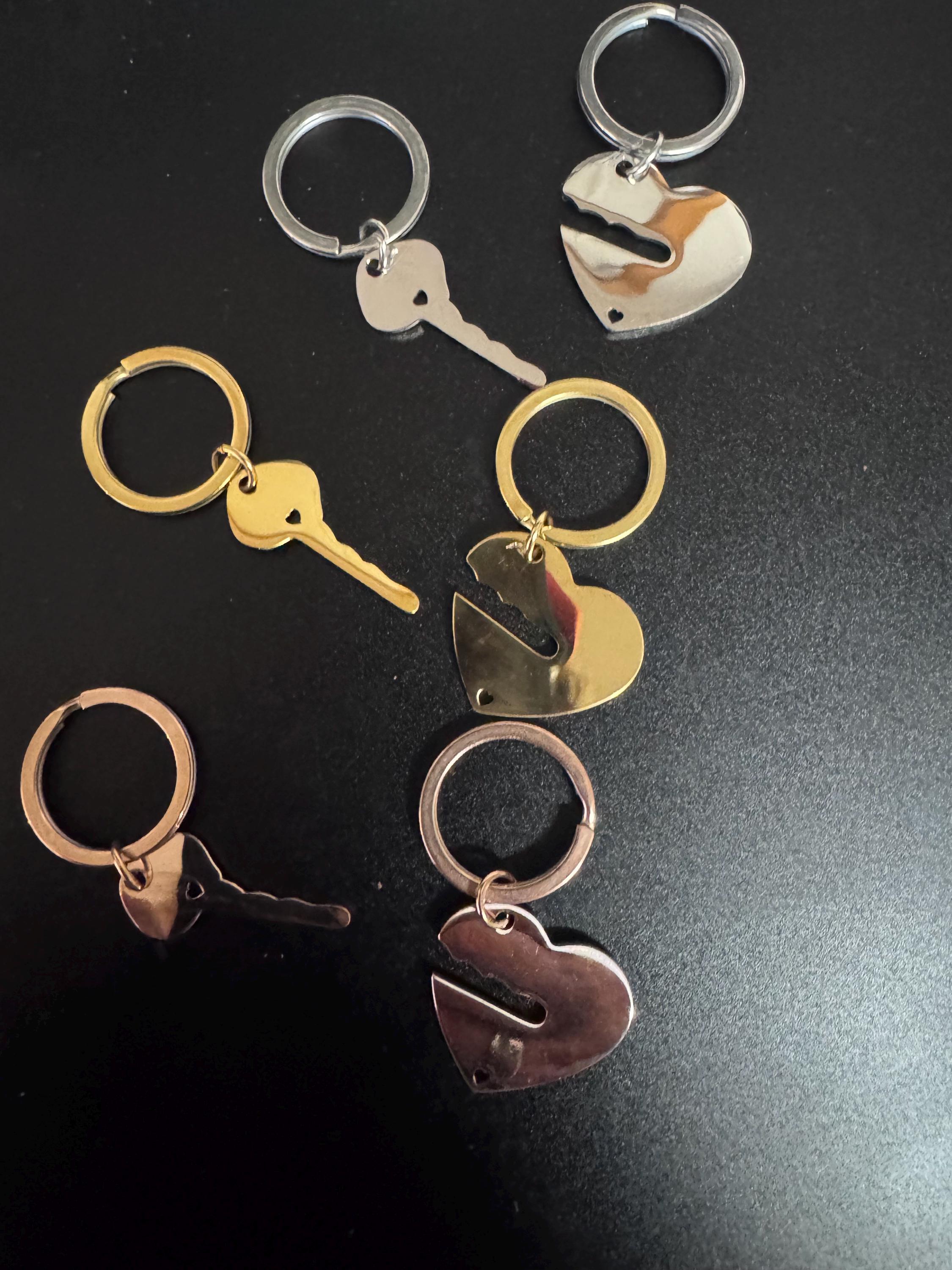 Custom Laser Engraved Stainless Steel Keychain  Personalized Name, Logo, or Message  Gift for Him or Her, Minimalist Metal Key Ring, Custom