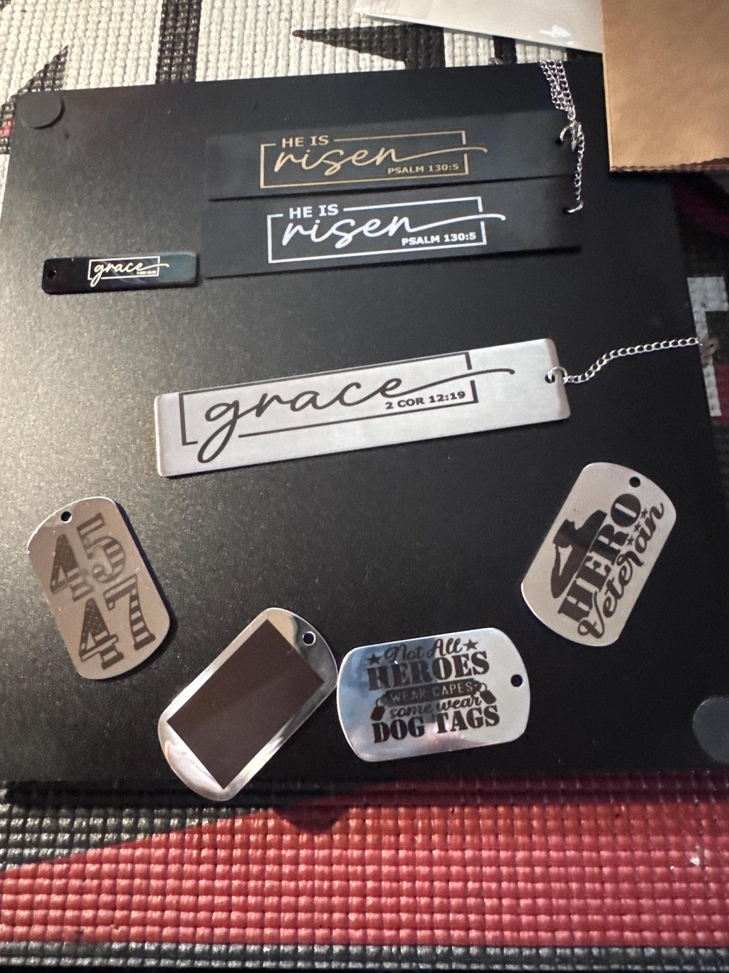 Custom Laser Engraved Stainless Steel Keychain  Personalized Name, Logo, or Message  Gift for Him or Her, Minimalist Metal Key Ring, Custom
