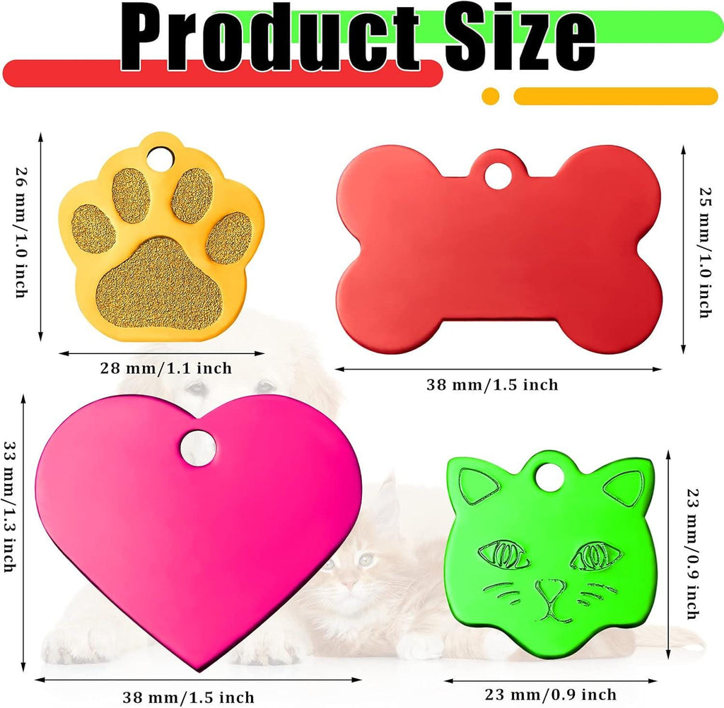 Personalized Metal Pet ID Tags