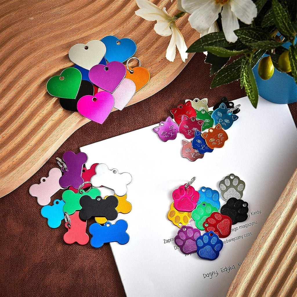 Personalized Metal Pet ID Tags