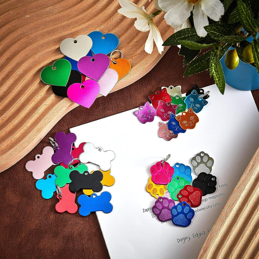 Personalized Metal Pet ID Tags