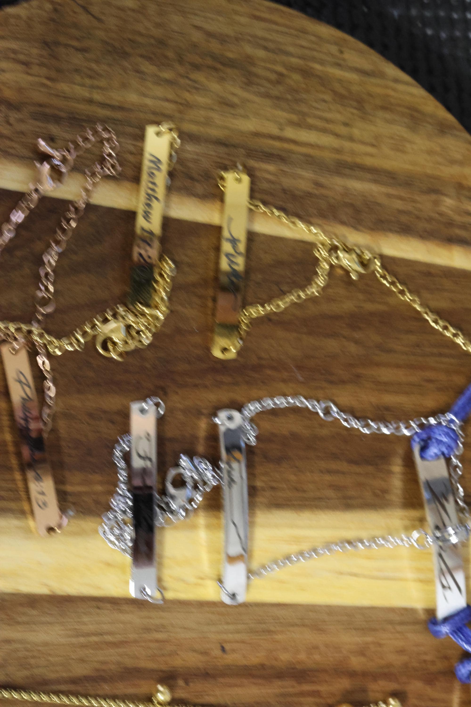 Personalized Laser Engraved Link Bracelet  Custom Stainless Steel Jewelry  Men's or Women's Bracelet  Gift for Him or Her
