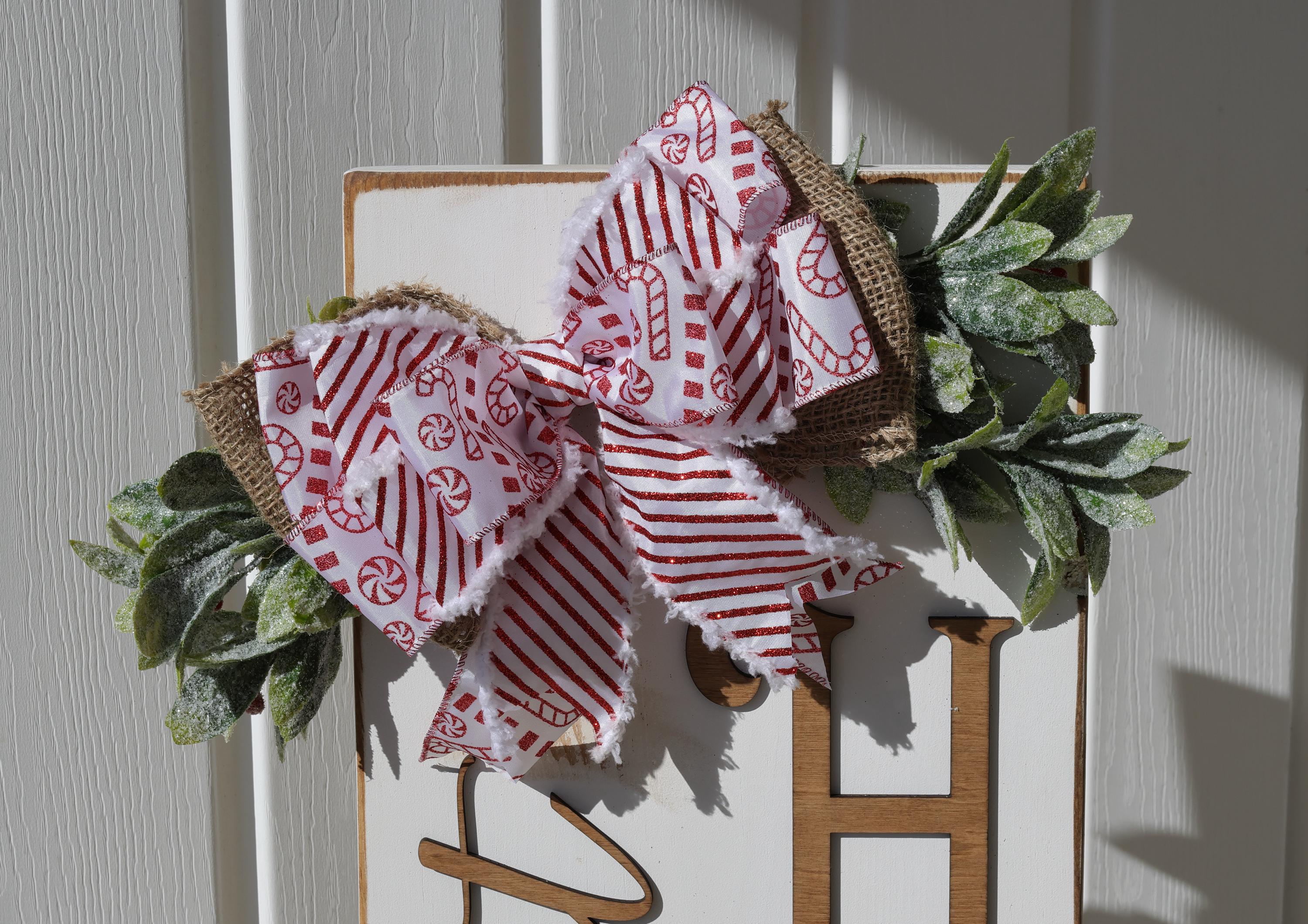Home Sweet Home Christmas Porch Leaner  Gingerbread House Sign