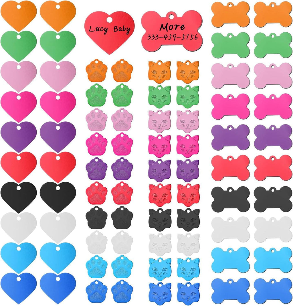 Personalized Metal Pet ID Tags