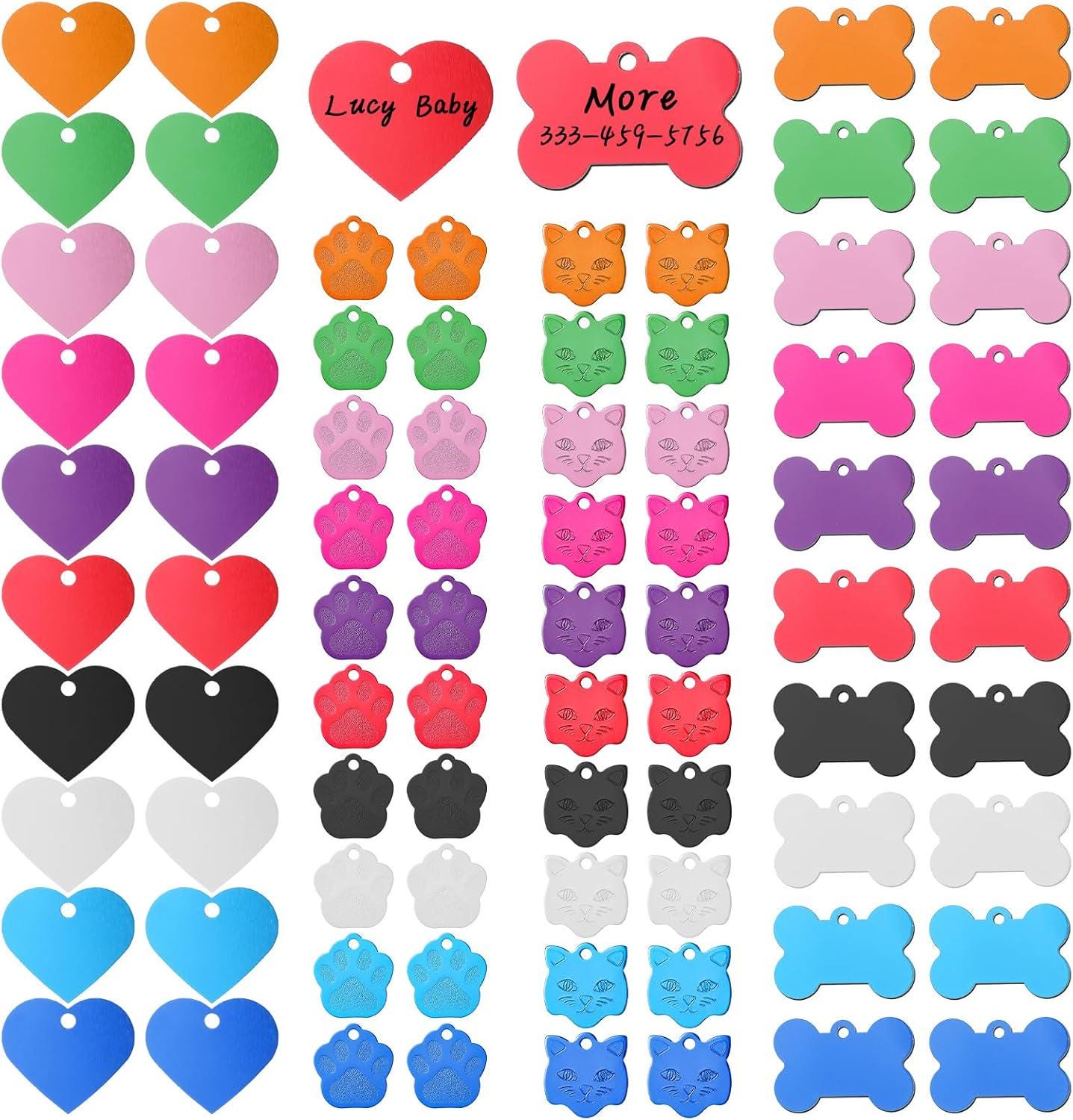 Personalized Metal Pet ID Tags