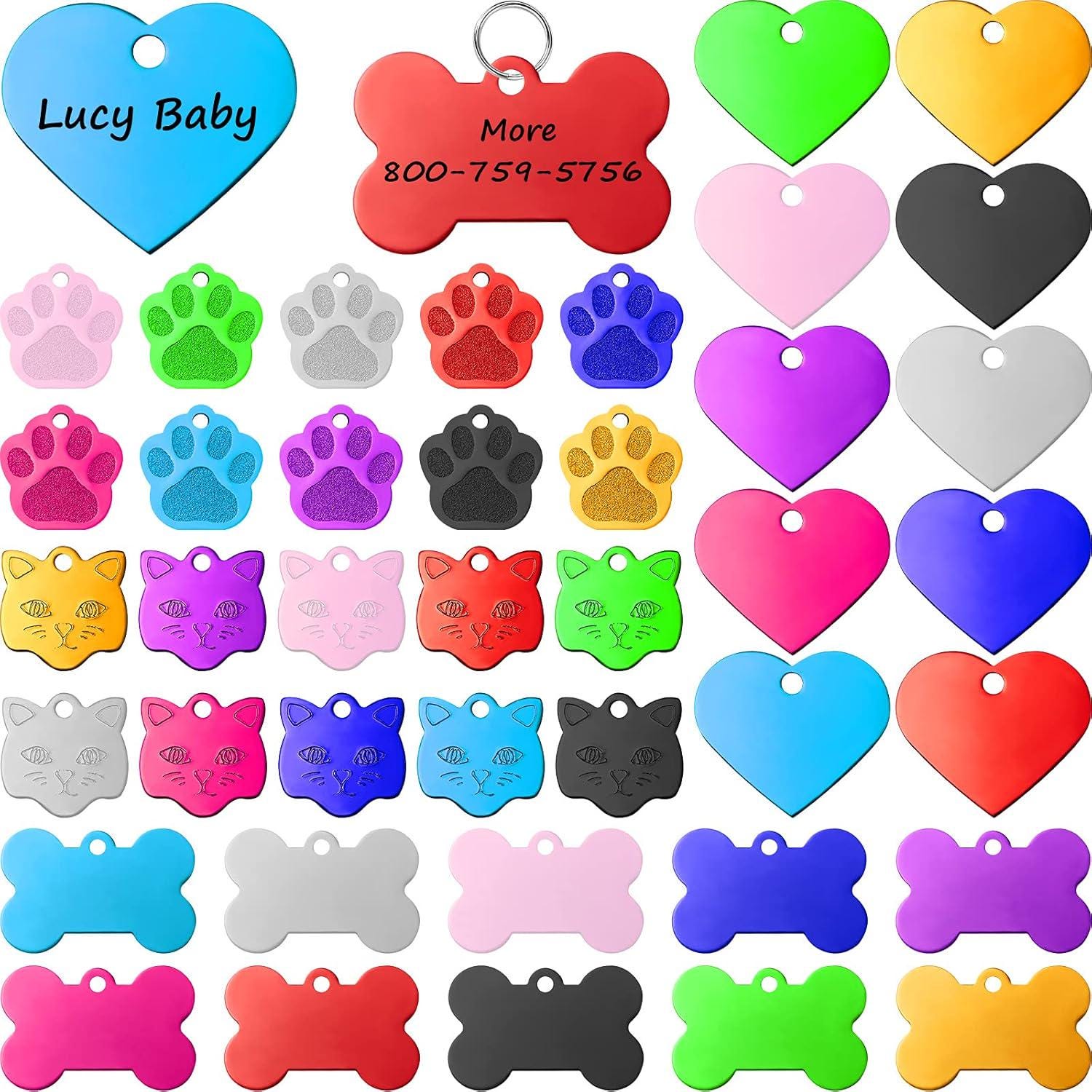 Personalized Metal Pet ID Tags